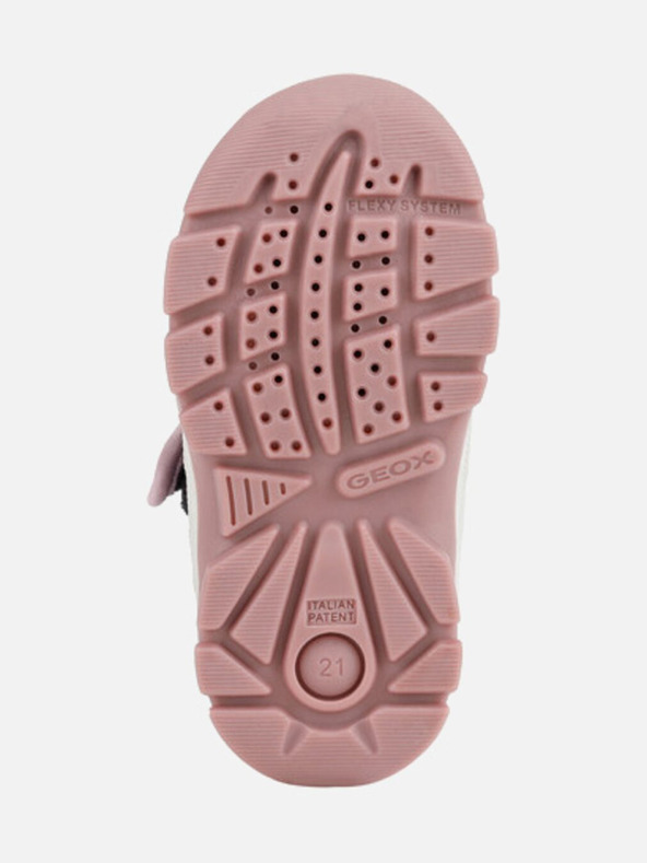 Geox Schwarze Mädchen-Stiefeletten Geox Flanfil ABX