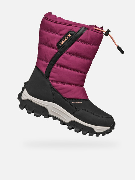 Geox Roter Mädchen-Winterschuh Geox Himalaya B Ab