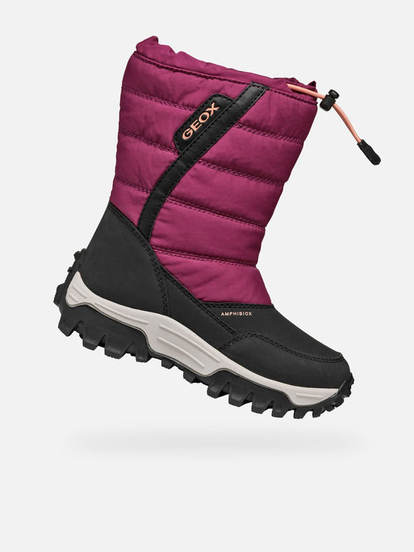 Geox Roter Mädchen-Winterschuh Geox Himalaya B Ab