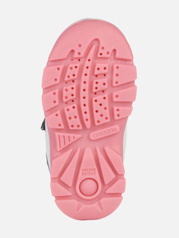 Geox Schwarze Mädchen-Stiefeletten Geox Flanfil ABX