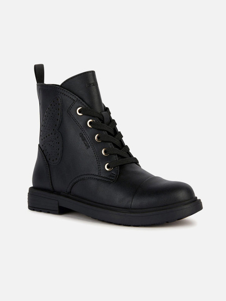 Geox Schwarze Mädchen Stiefelette Geox Eclair