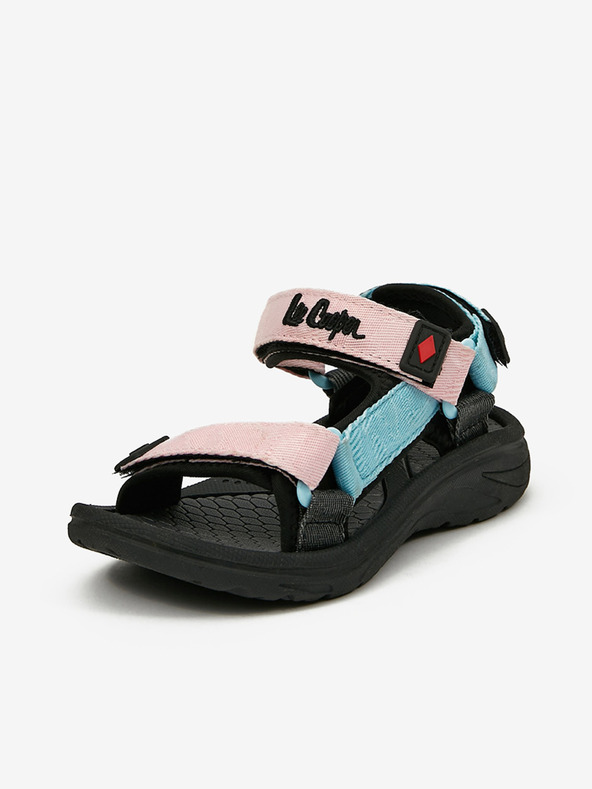 Lee Cooper Lee Cooper blau und rosa Mädchen Sandalen
