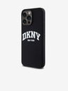 DKNY Liquid Silicone Arch Logo MagSafe Back Cover für iPhone 12/12 Pro Schwarz DKNY