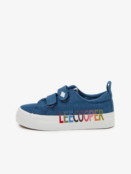 Lee Cooper Blaue gemusterte Kinder-Sneakers Lee Cooper