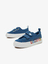 Lee Cooper Blaue gemusterte Kinder-Sneakers Lee Cooper
