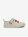 Lee Cooper Rote und cremefarbene Kinder-Turnschuhe Lee Cooper