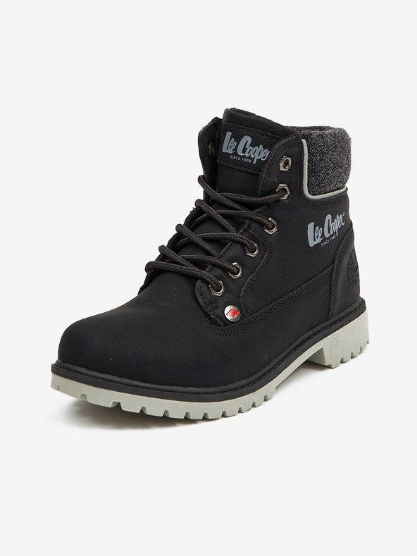Lee Cooper Schwarze Lee Cooper-Stiefeletten für Mädchen