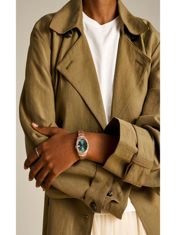 Fossil Fossil SCARLETTE Runde Damenuhr