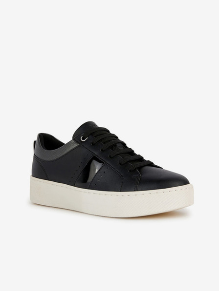 Geox Schwarze Damen Geox Skyely Turnschuhe