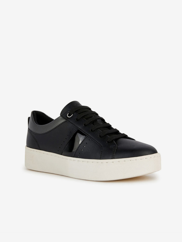 Geox Schwarze Damen Geox Skyely Turnschuhe