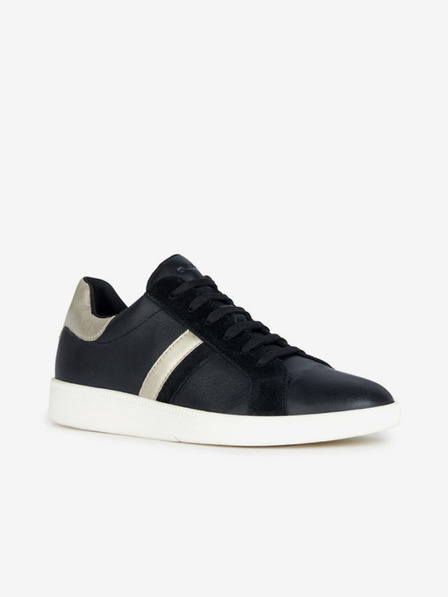 Geox Schwarze Frauen Geox Meleda Turnschuhe