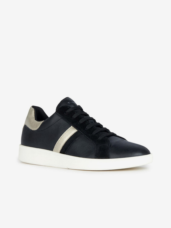 Geox Schwarze Frauen Geox Meleda Turnschuhe