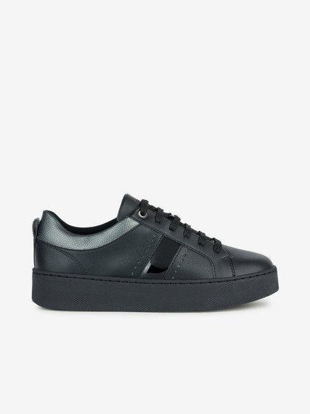 Geox Schwarze Damen Geox Skyely Turnschuhe