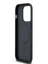 Karl Lagerfeld PU Karl Heads Pattern Magsafe Back Cover für iPhone 14 Pro Max Schwarz Karl Lagerfeld