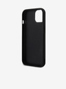 Karl Lagerfeld 3D Rubber Karl und Choupette Back Cover für iPhone 14 Schwarz Karl Lagerfeld
