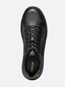 Geox Schwarz Herren Geox Zackerty Turnschuhe