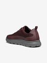 Geox Burgunderrote Geox Spherica Herren-Turnschuhe