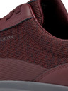 Geox Burgunderrote Geox Spherica Herren-Turnschuhe