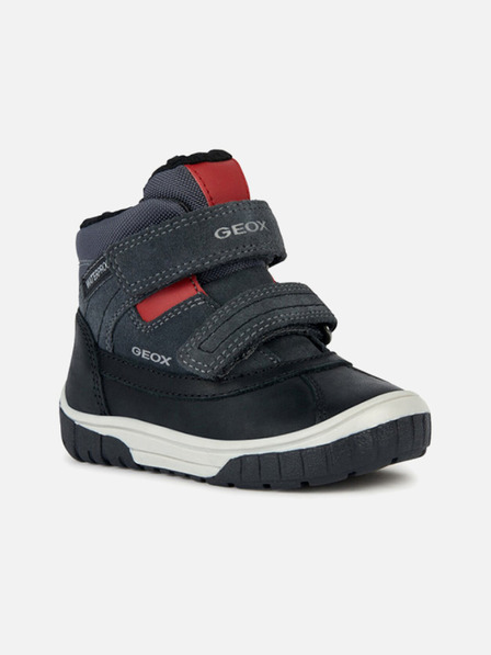 Geox Graue Jungen Geox Omar WPF Stiefelette