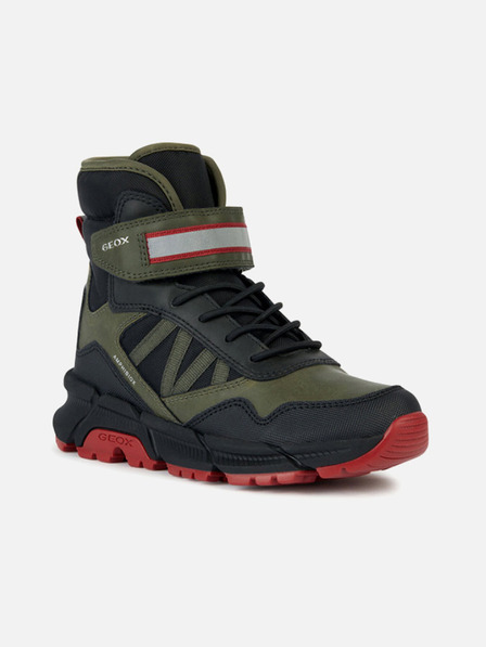 Geox Khaki Jungen Geox Flexyper Plus Stiefelette