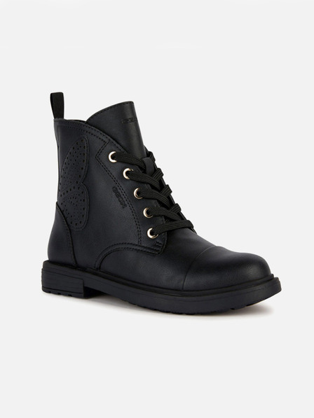 Geox Schwarze Mädchen Stiefelette Geox Eclair