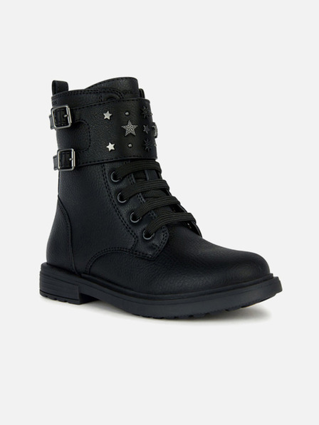Geox Schwarze Mädchen Stiefelette Geox Eclair