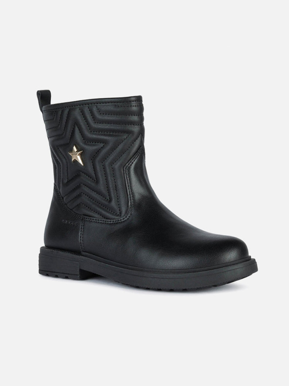 Geox Schwarze Mädchen Stiefelette Geox Eclair