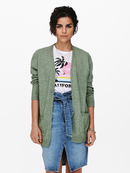 ONLY Grüne Strickjacke ONLY Lesly