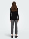ONLY Schwarzer Basic-Rollkragenpullover NUR Sille
