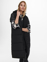 ONLY Schwarze lange Steppweste ONLY Alina