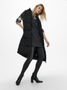 ONLY Schwarze lange Steppweste ONLY Alina