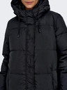 ONLY Schwarzer Steppmantel für Damen ONLY