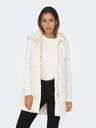 ONLY Cremefarbene Damen-Steppweste ONLY Asta