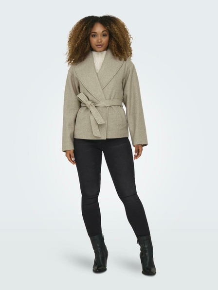 ONLY Beigefarbene Damen-Kurzjacke ONLY Augusta