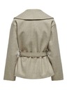 ONLY Beigefarbene Damen-Kurzjacke ONLY Augusta