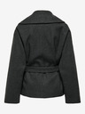 ONLY Dunkelgraue Damen-Kurzjacke ONLY Augusta