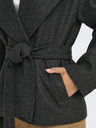 ONLY Dunkelgraue Damen-Kurzjacke ONLY Augusta