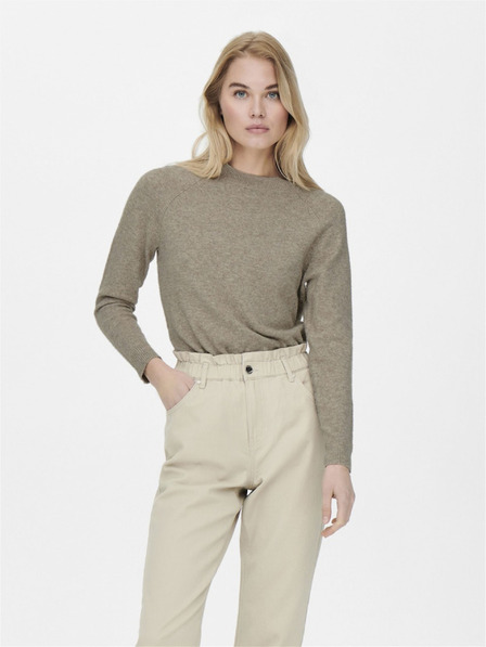 ONLY Beigefarbener ONLY Rica Pullover für Damen