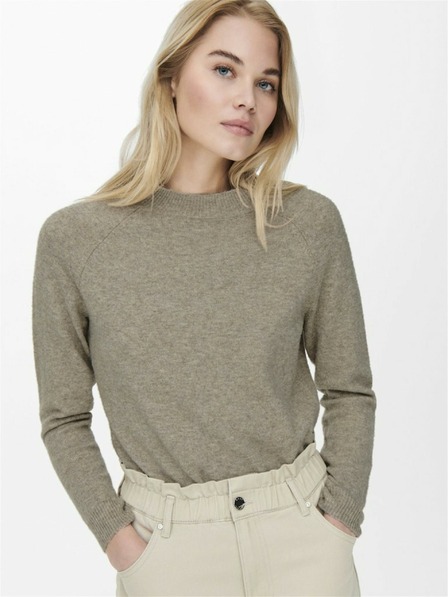 ONLY Beigefarbener ONLY Rica Pullover für Damen