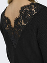 ONLY Schwarzes Damen-Pullover-Kleid ONLY Xenia