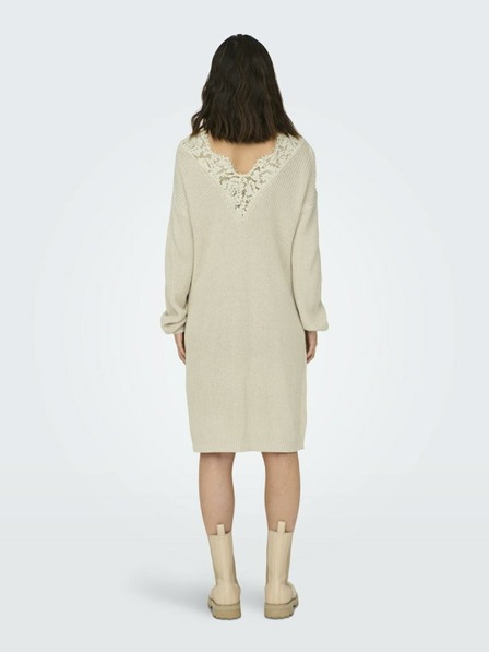 ONLY ONLY Xenia Beige Damen Pullover Kleid