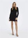 ONLY Schwarzes Damen-Pullover-Kleid ONLY Dee