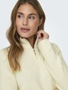 ONLY Cremefarbener Damen Pullover ONLY Fia