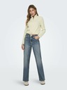 ONLY Cremefarbener Damen Pullover ONLY Fia