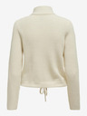 ONLY Cremefarbener Damen Pullover ONLY Fia