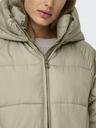 ONLY Beigefarbene Damen-Winter-Steppjacke ONLY Asta