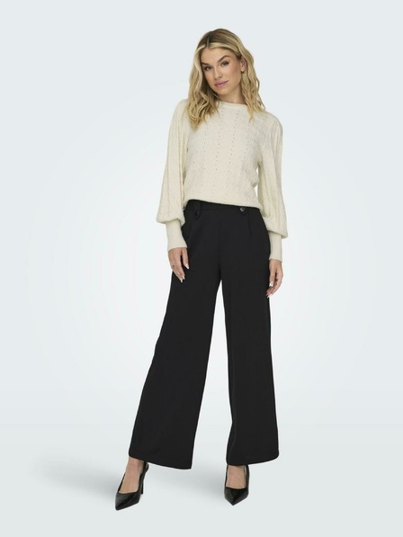 ONLY Cremefarbener Damenpullover ONLY Katia