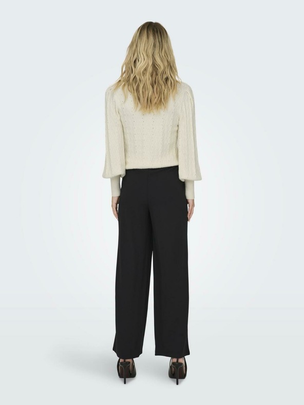 ONLY Cremefarbener Damenpullover ONLY Katia