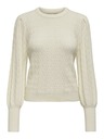 ONLY Cremefarbener Damenpullover ONLY Katia
