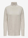 ONLY Cremefarbener ONLY Gabriel-Pullover für Frauen